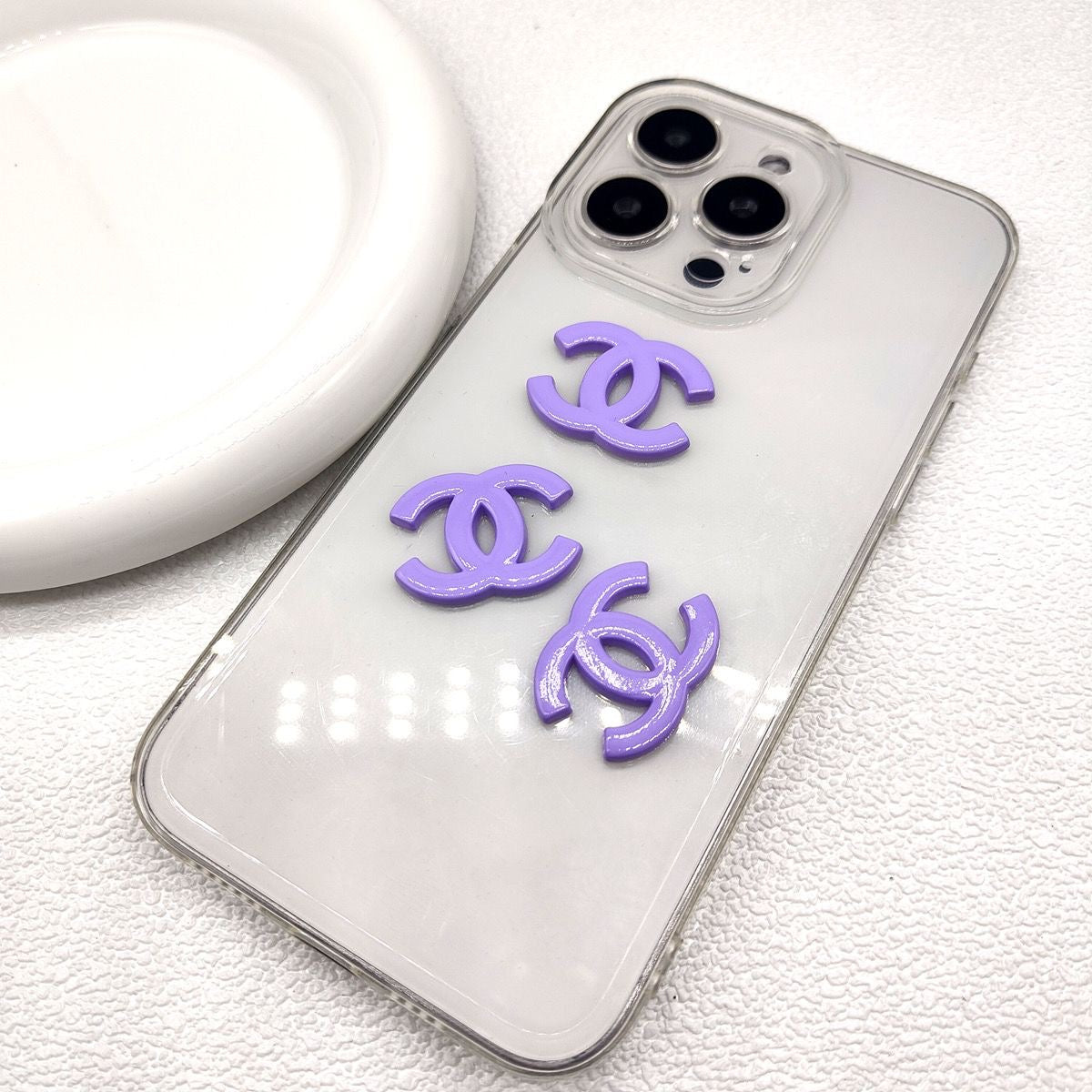 LUXURY-Double C Sign 22MM*29MM 10 pcs