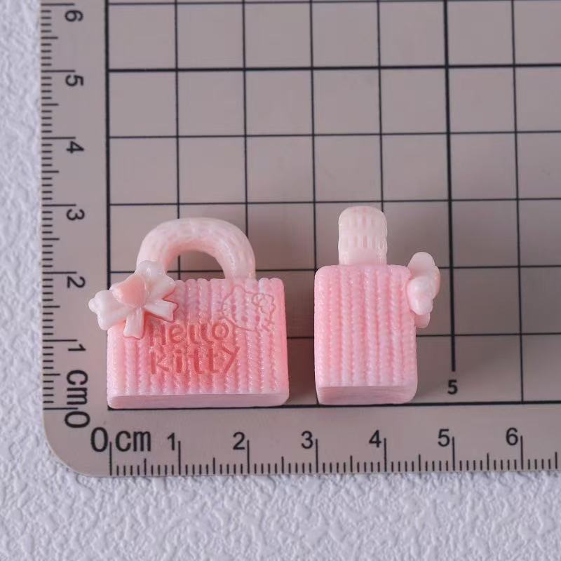 Cartoon-HK Bags with Bow 25×15×26mm 10 pcs