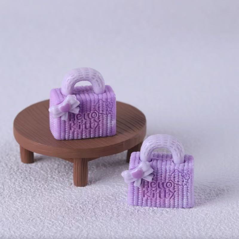 Cartoon-HK Bags with Bow 25×15×26mm 10 pcs