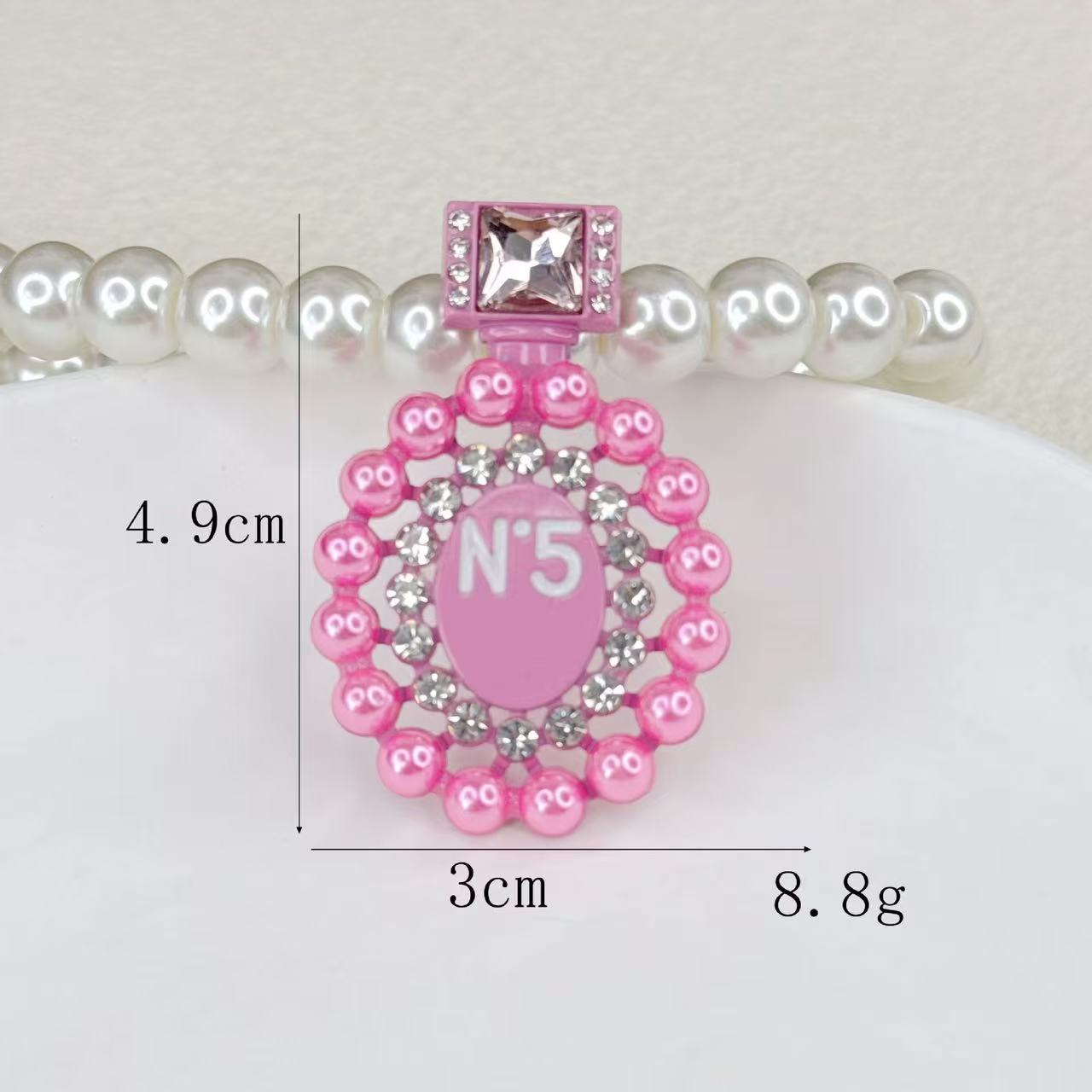 LUXURY-Metal Perfume Bottle 49*30MM 10 pcs