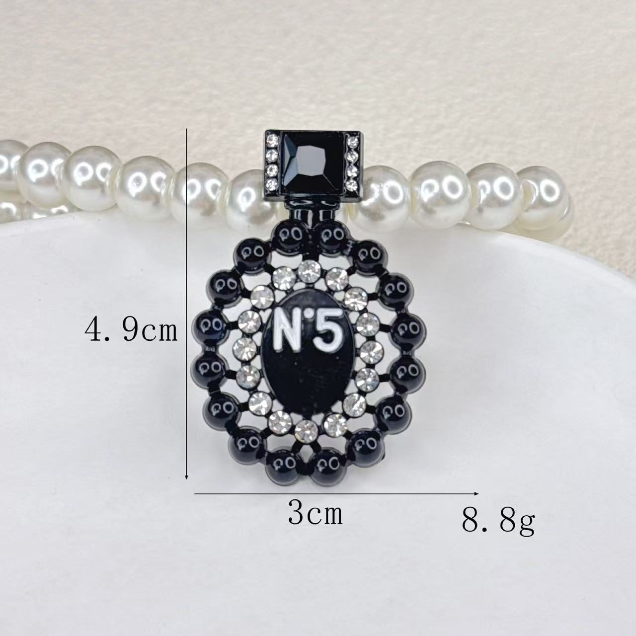LUXURY-Metal Perfume Bottle 49*30MM 10 pcs