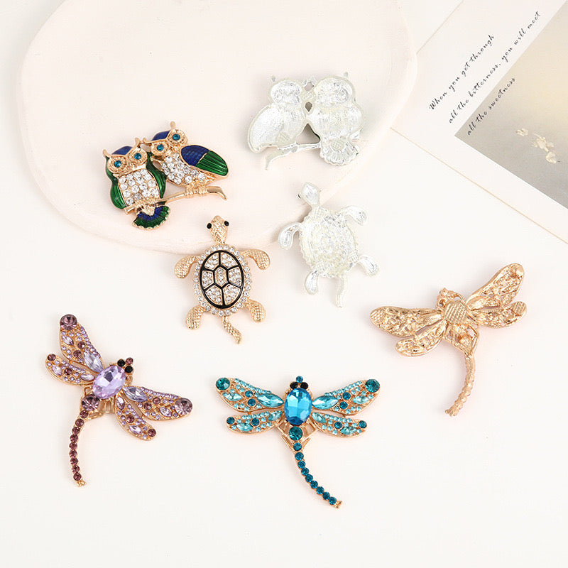 CREATIVE-Rhinestone Animals 5 pcs