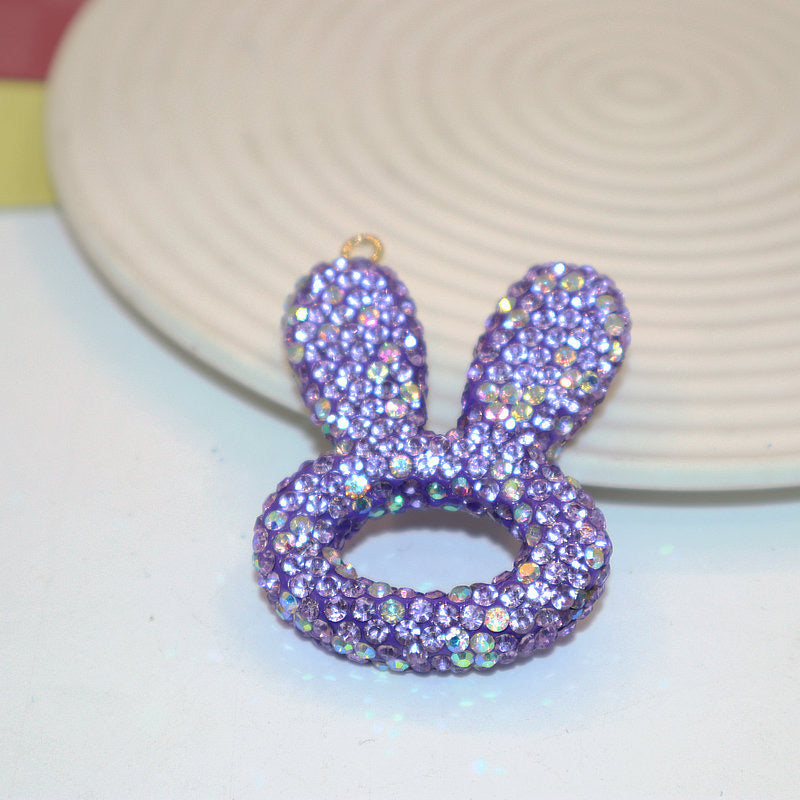 CREATIVE-Dazzling Rabbit 38×47mm 5 pcs