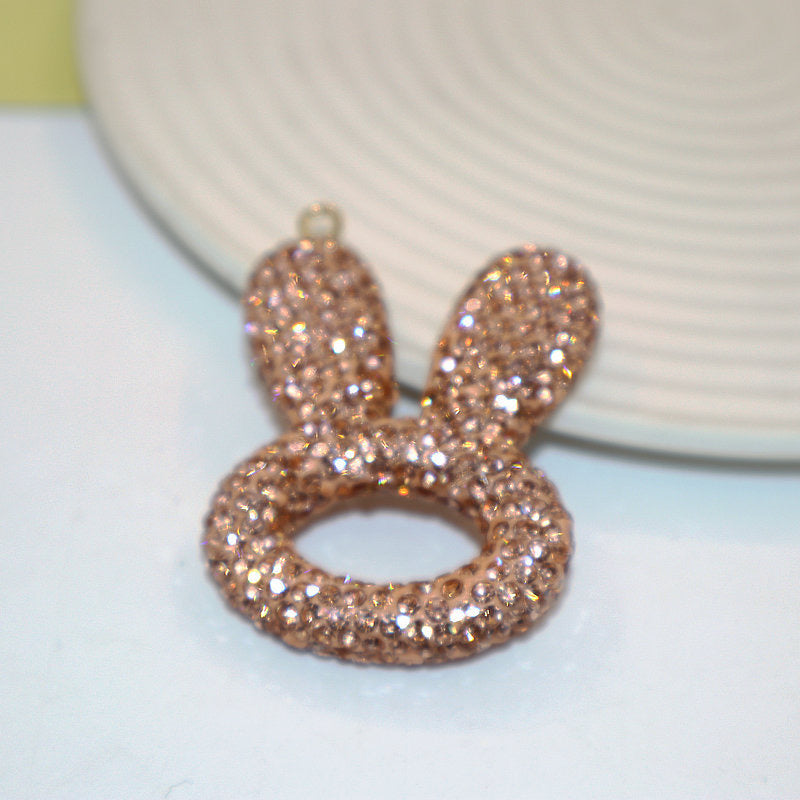 CREATIVE-Dazzling Rabbit 38×47mm 5 pcs