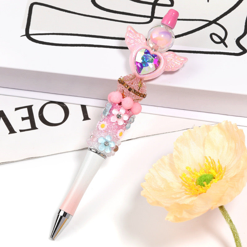 BEADS-Sugar Sphere with Moon 17mm-Hole 2.2mm 20pcs