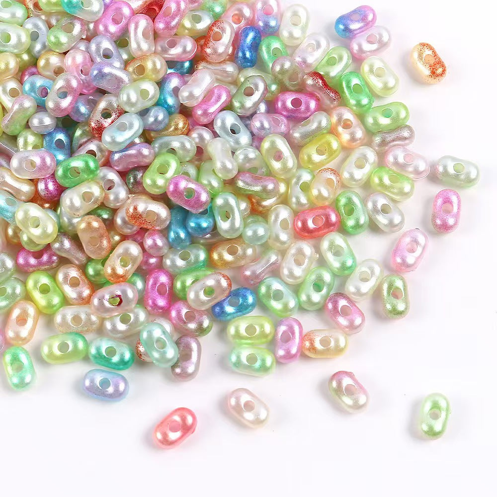 Pearly Peanut Rice Beads