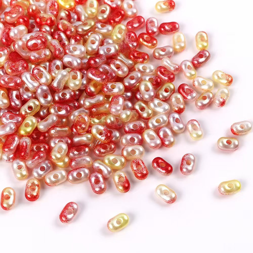 Pearly Peanut Rice Beads