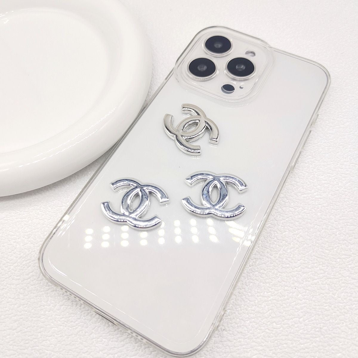 LUXURY-Double C Sign 22MM*29MM 10 pcs