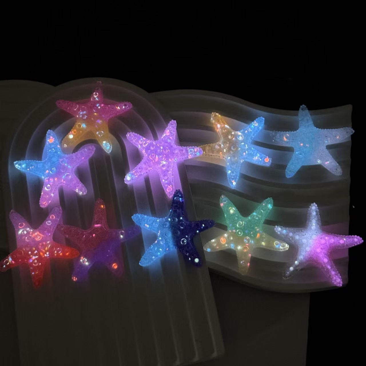CREATIVE-Luminous Star Fish 50mm 10 pcs