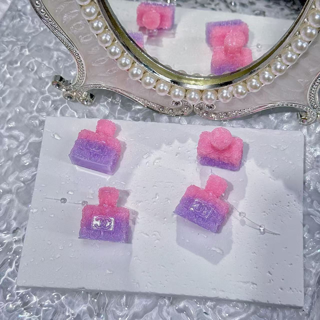 LUXURY-Perfume Bottle with Signage 24*27MM 10 pcs
