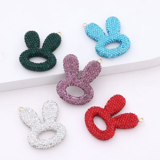 CREATIVE-Dazzling Rabbit 38×47mm 5 pcs